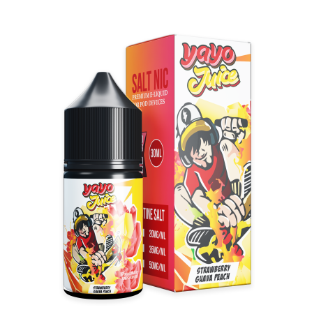 YAYO JUICE Strawberry Guava Peach