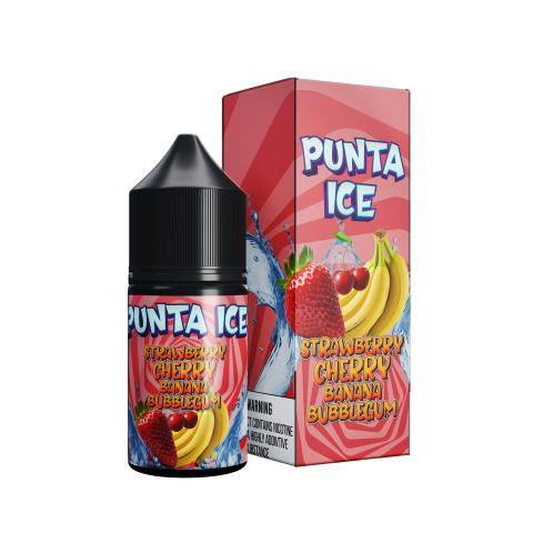 PUNTA ICE Strawberry Cherry Banana Bubblegum