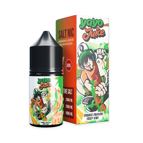 YAYO JUICE Orange Passion Fruit Kiwi