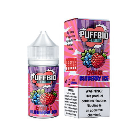 PUFFBIO Lychee Blueberry Ice