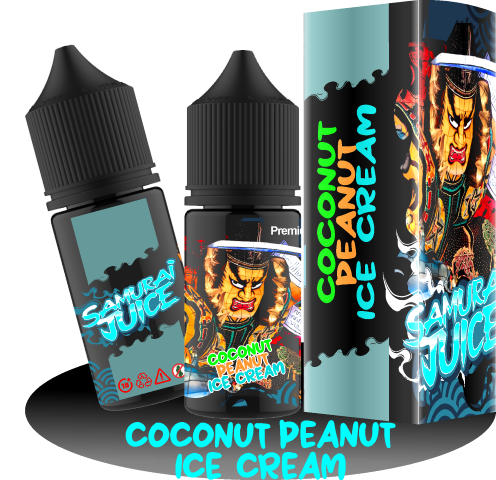 SAMURAI JUICE Coconut Peanut Ice Cream
