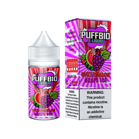 PUFFBIO Watermelon Grape Ice